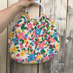 Vintage Flower Purse